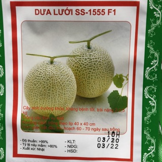 Hạt giống Dưa lưới 🍈 F1 thơm ngon ☘️