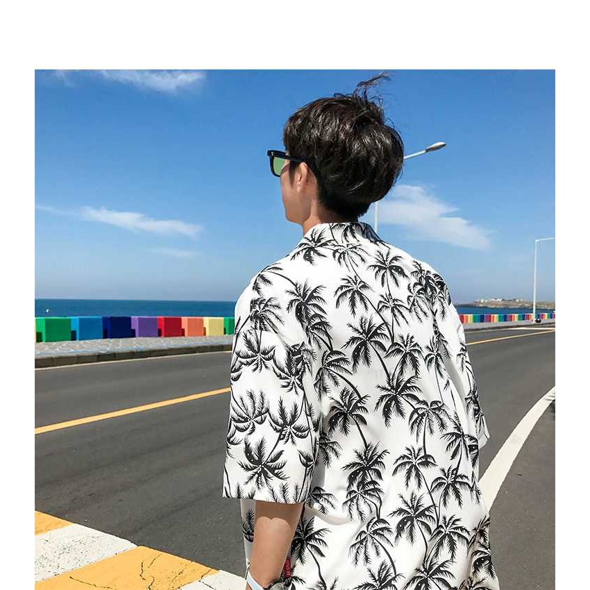 SƠ MI ĐI BIỂN DÀNH CHO NHÓM LỚP CỰC ĐẸP, SƠ MI HOA LÁ, SƯO MI HAWAIL | BigBuy360 - bigbuy360.vn