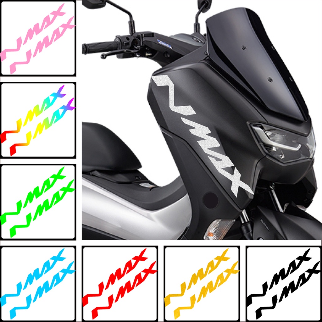 Sticker Phản Quang Dán Trang Trí Xe Mô Tô Yamaha Nmax V1 V2 125 155 160