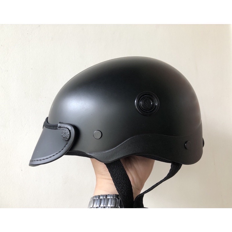 Nón bảo hiểm trơn thông gió RẺ BỀN ĐẸP - SƠN NHÁM