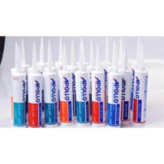 [GIÁ SỐC] [FREESHIP] [GIÁ SỐC] [Chính Hãng] Keo silicone đủ loại APOLLO để gắn kính, tường, tôn (keo silicon 300ml/1 lọ)