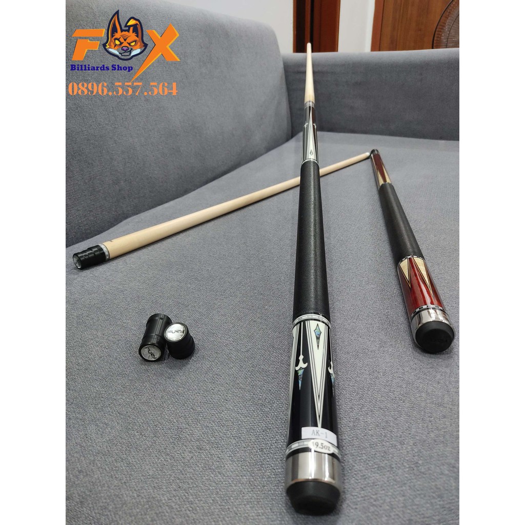 [Sale] Cơ Bida Fury AK chính hãng (tặng bao da + găng tay)