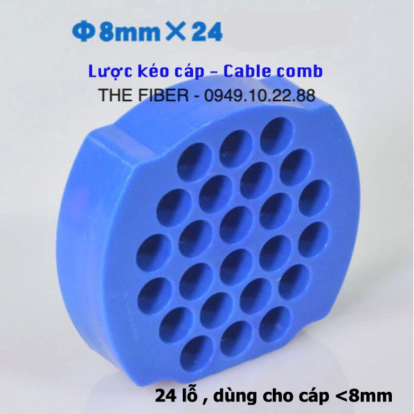 Lược kéo cáp mạng 24/48 lỗ - Bó gọn cáp