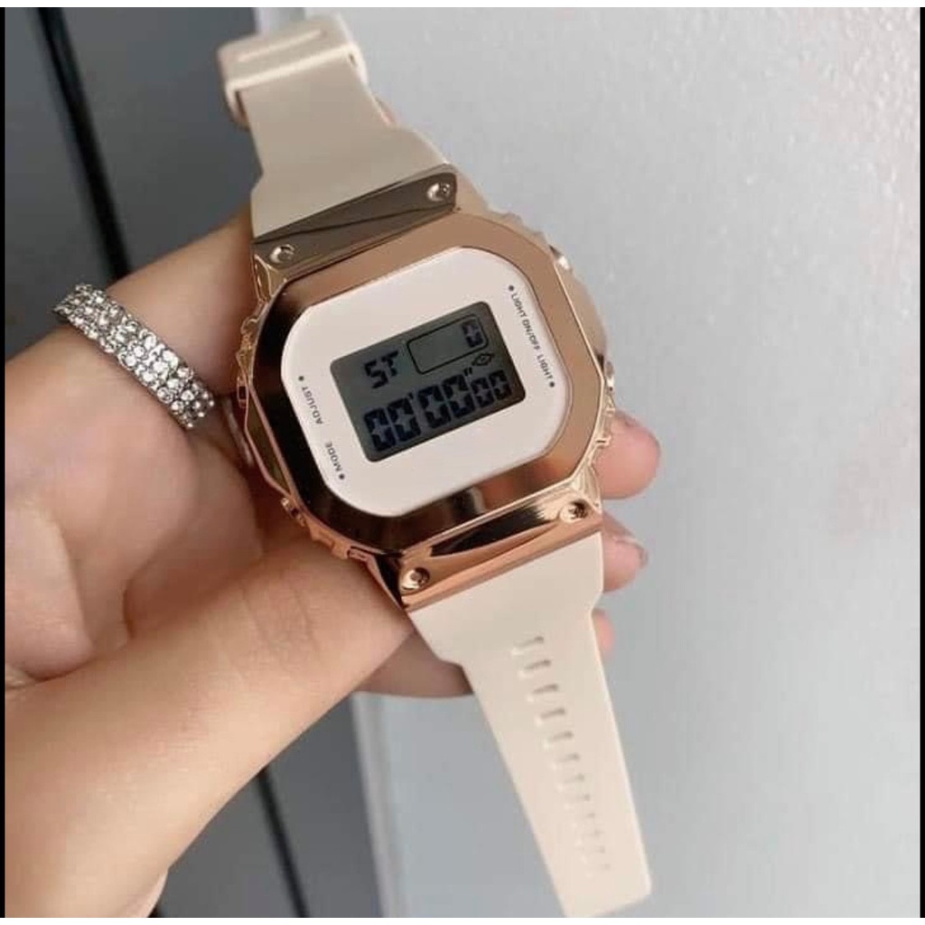 Đồng Hồ Nam Nữ Thời Trang 5600 ELE Watch Chống Nước, Viền Thép Không Gỉ 45mm 3 Màu Bảo Hành 2 năm A01 | BigBuy360 - bigbuy360.vn