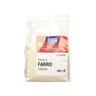 Bột mì Spelt nguyên cám hữu cơ Sottolestelle 500g