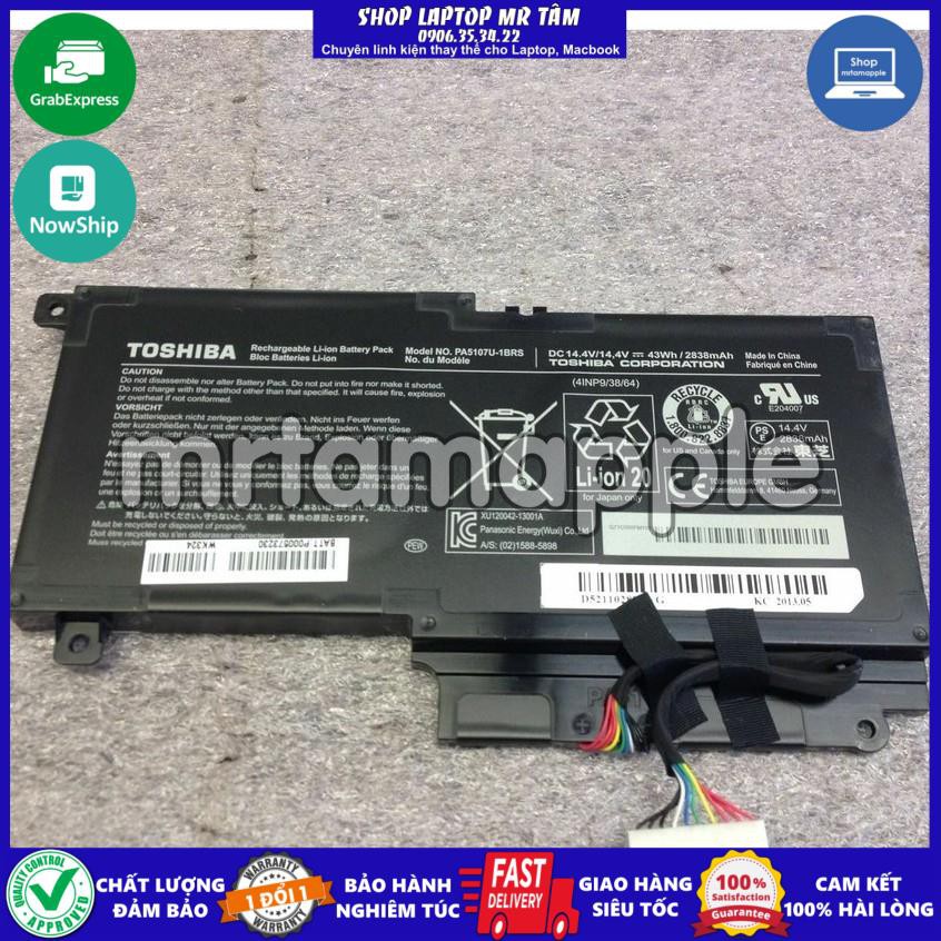 Pin Laptop TOSHIBA PA5107U (ZIN) - 4 CELL - Satellite L40 L40-A, L40-B, L45 L45D, L45-A, L45-B, L50-A, L50-B, L55 L55D