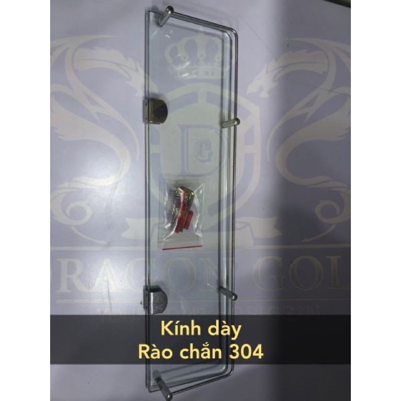 Bộ phụ kiện nhà tăms inox Tera 6 món dày đẹp (kệ kính, vắt khăn, lô giấy vệ sinh, giá để cốc, khay xà phòng, mắc áo)