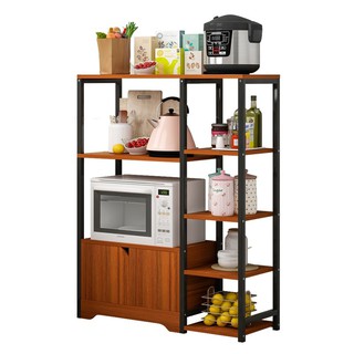 KỆ BẾP BẰNG GỖ 5 TẦNG
