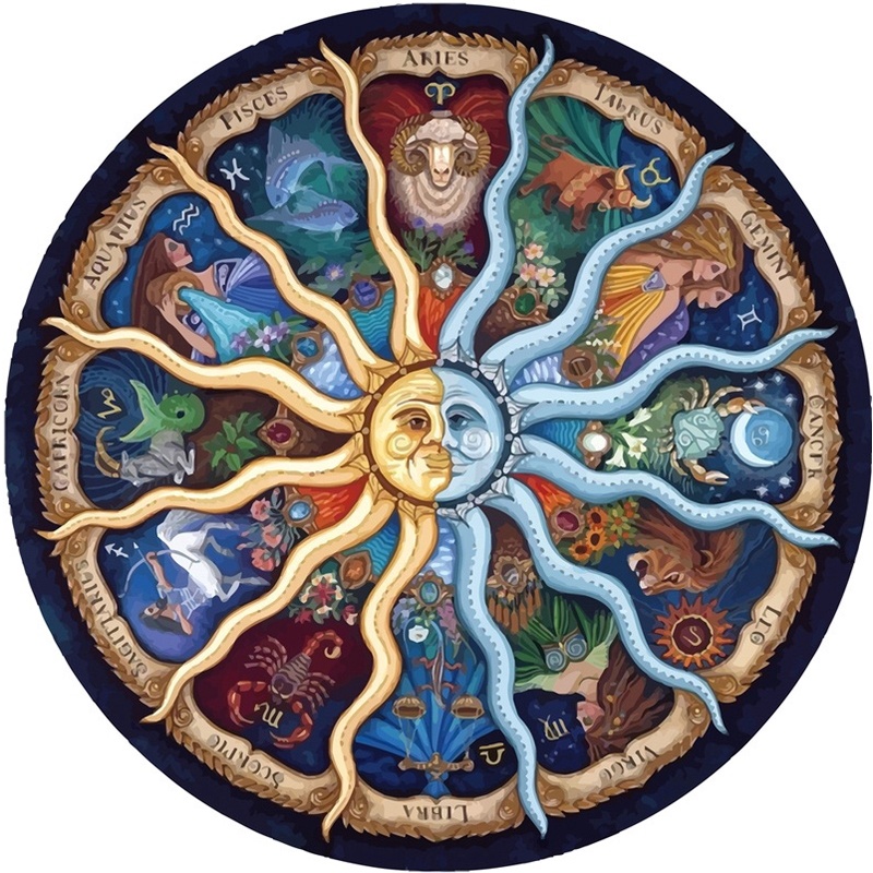 Bộ Tranh Đính Đá 5D Họa Tiết Chữ Số Độc Đáo DIY Dùng Trang Trí Nhà Cửa