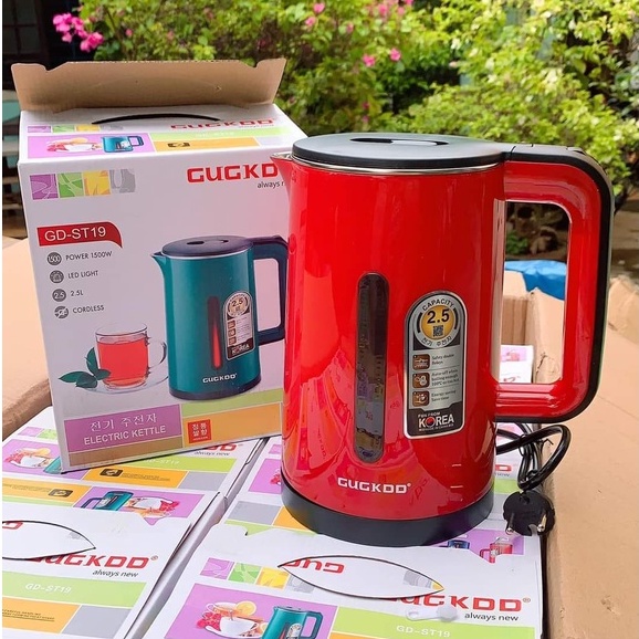 Ấm Siêu Tốc CooKu GD-ST19 - Ấm Đun Nước Siêu Tốc - Dung Tích 2.5L - 1500W ( SP41232192)