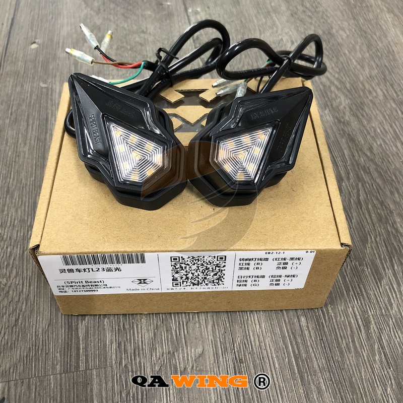 Cặp Xi Nhan ốp yếm LED SPIRIT BEAST L23 Chính hãng