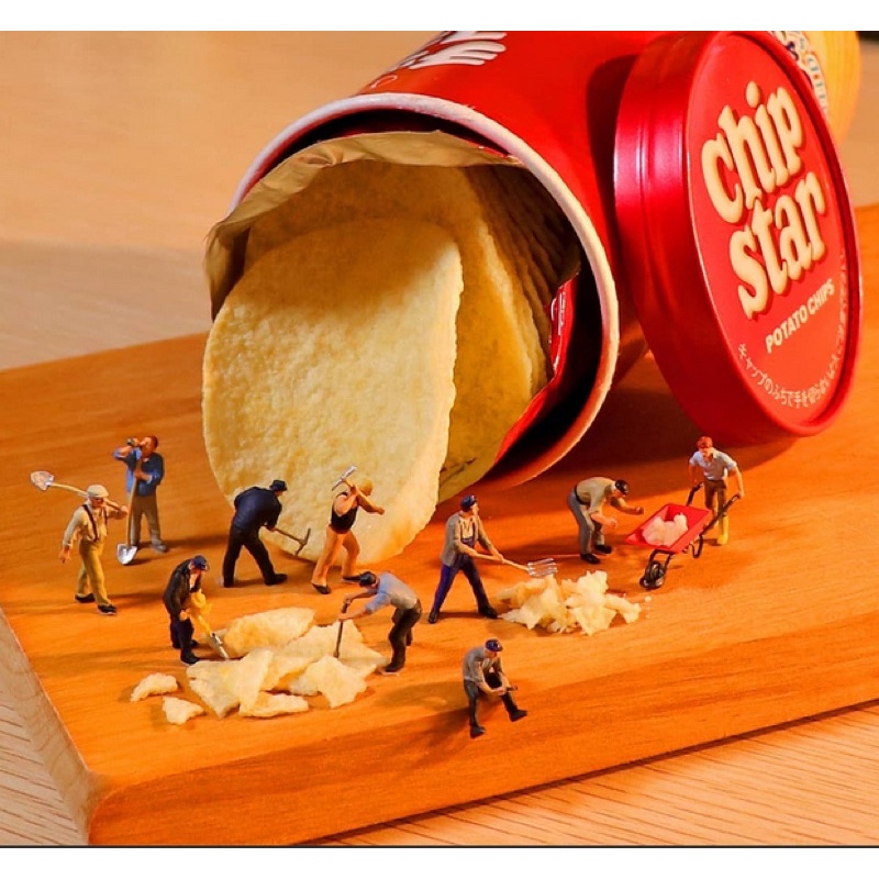 KHOAI TÂY LÁT CHIPSTAR GIÒN TAN CỦA YBC CỦA NHẬT BẢN