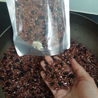 [GIẢM CÂN THẦN TỐC] TRÀ GẠO LỨT,ĐẬU ĐEN RANG TAY