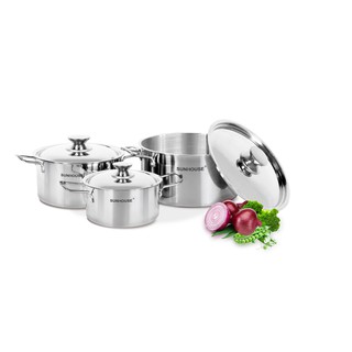 Bộ nồi inox 1 đáy sunhouse sh114