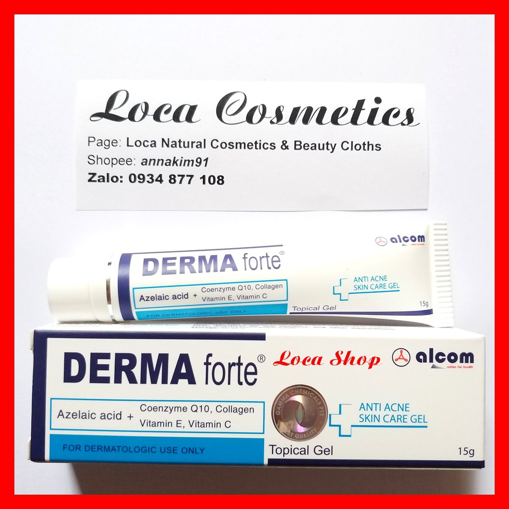 [SẴN-AUTH] DERMA FORTE - GEL HỖ TRỢ GIẢM MỤN | BigBuy360 - bigbuy360.vn