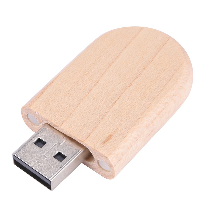 Wood USB 2.0 High Speed 'Unita' Flash Memory Stick (4GB)