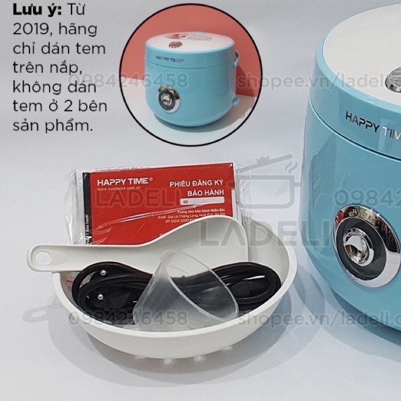 Nồi cơm điện 1.2L SUNHOUSE HappyTime HTD8522G chính hãng