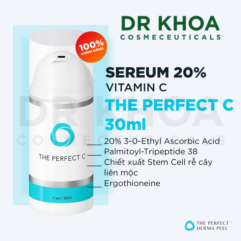 [CHÍNH HÃNG GIÁ SĨ FREESHIP] Serum 20% Vitamin C - The Perfect C (30ml)