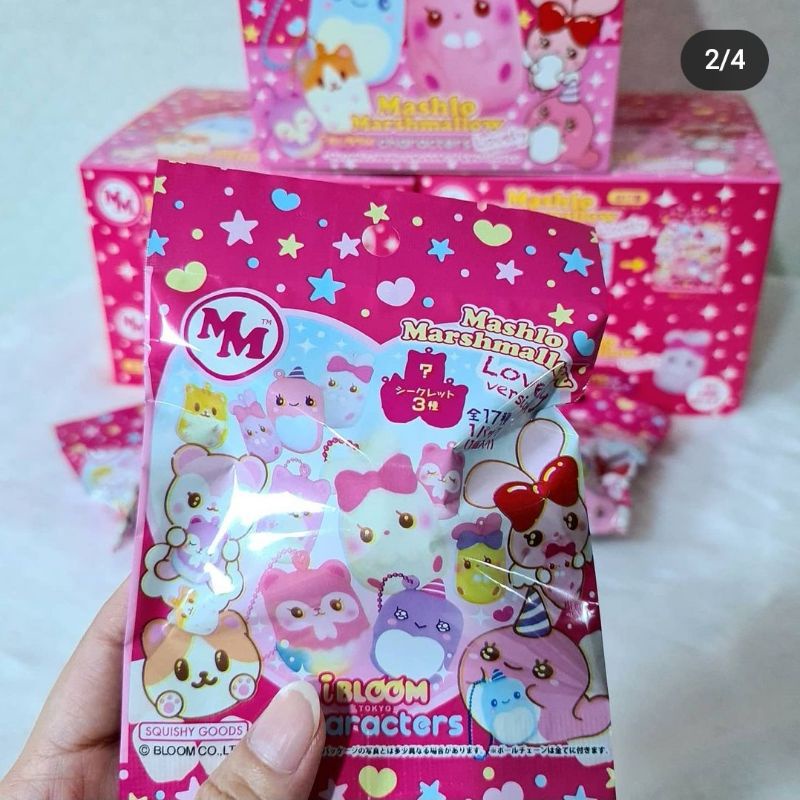 Đồ Chơi Squishy Box Hồng Chính Hãng Ibloom
