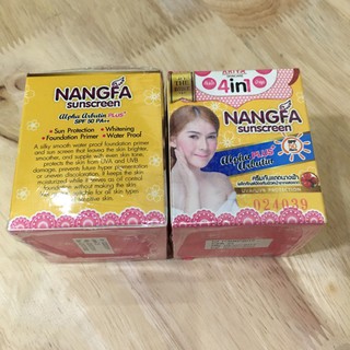 Kem dưỡng trắng da Nangfa sunscreen Ariya SPF 50+💖 FREESHIP💖 kem dưỡng trắng da chống nắng thái lan