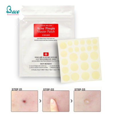 Miếng Dán Mụn Chống Bội Nhiễm và Xẹp Mụn Cosrx Acne Pimple Master Patch - Hàn Quốc Chính Hãng