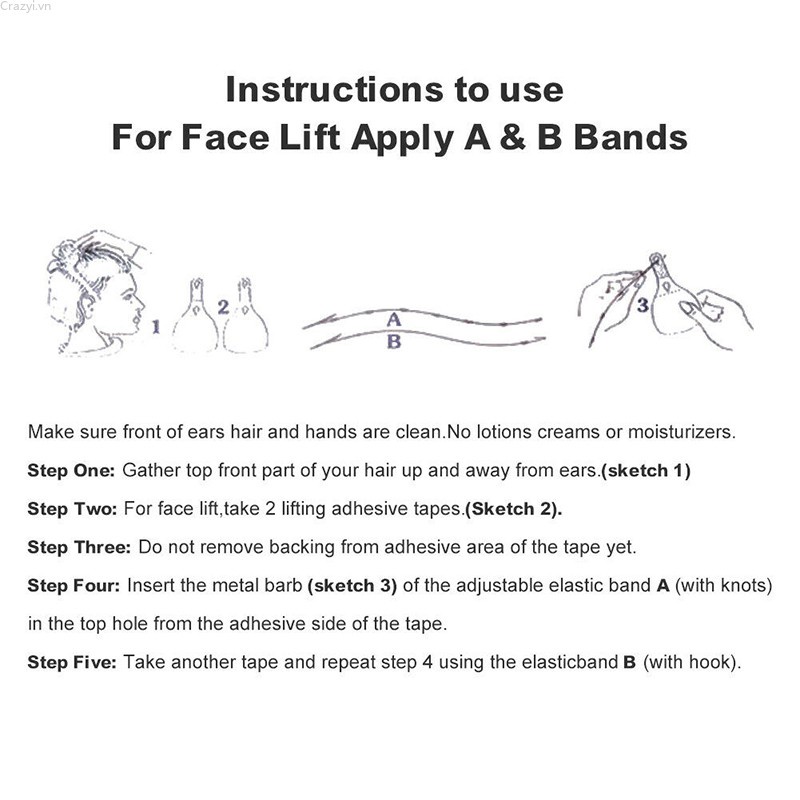 [Hàng mới về] Set 40 miếng dán nâng cơ mặt thon gọn tạo hình V line chống nếp nắp