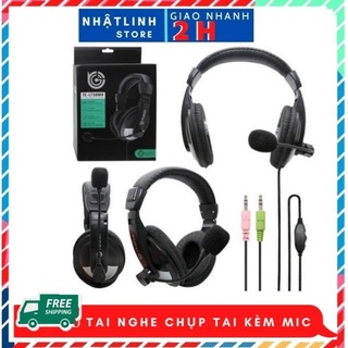 Tai Nghe Chụp Tai Kèm MÍc Tucci TC-L760MV Hàng Chính Hãng Thích Hợp Điện Thoại,Máy Tính,Chân Cắm 3.5mm