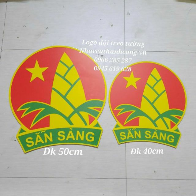 Huy hiệu đội treo tường - Logo  đoàn đội treo phòng hội trường