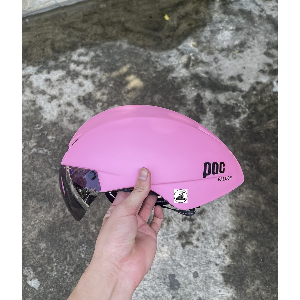 NÓN POC FLACON MÀU HỒNG NHẠT CHÍNH HÃNG, BẢO HÀNH 12 THÁNG