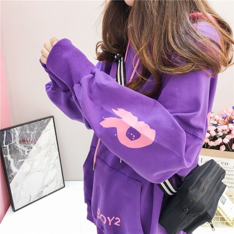 Áo hoodie nữ chất liệu nỉ bông hàng Quảng Châu cao cấp Shop Rubysan (BL39)