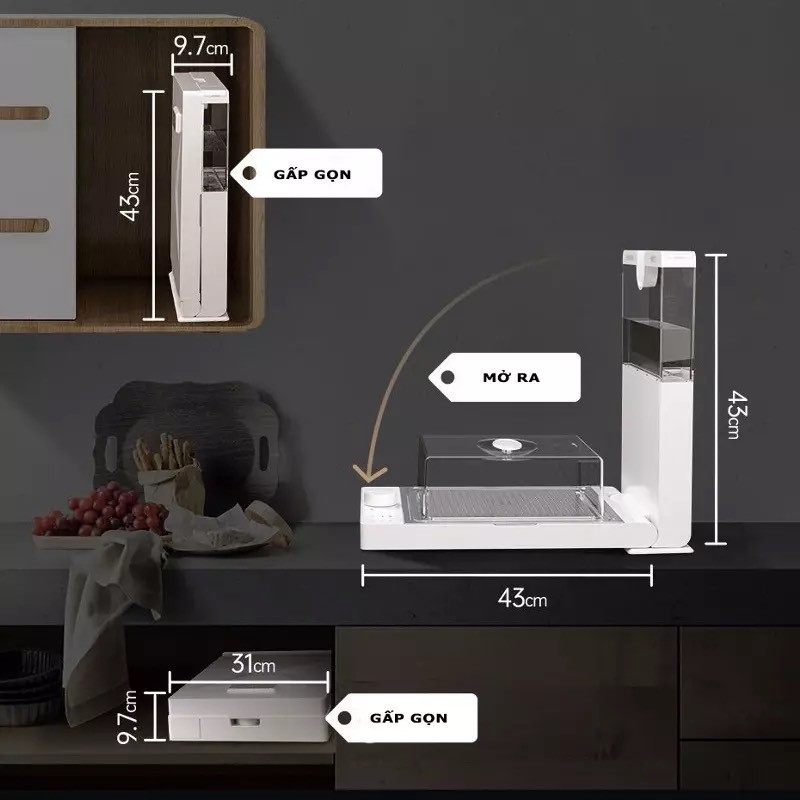Nồi hấp hơi đa năng YUNIKLY, Máy hâm nóng thức ăn YUNIKLY GX-S101A