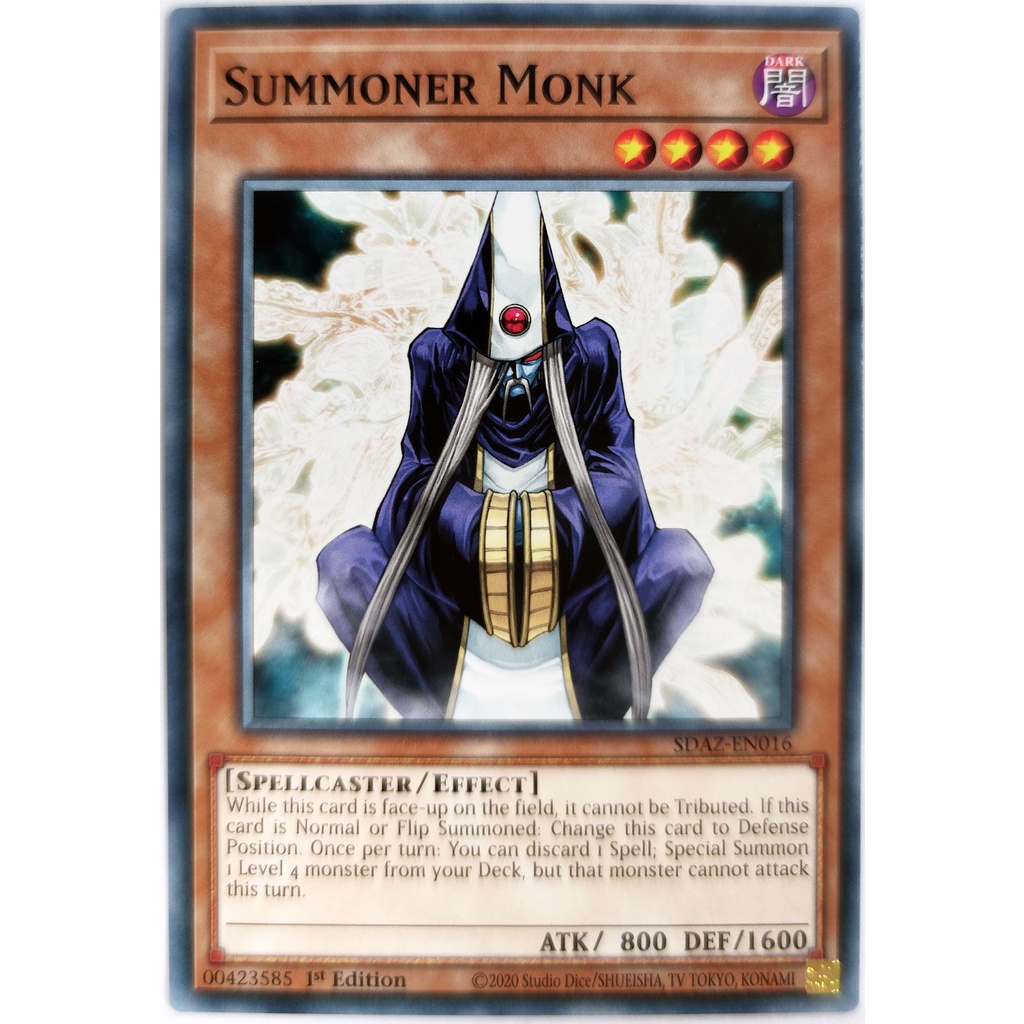 [Thẻ Yugioh] Summoner Monk |EN| Common (Duel Monsters)