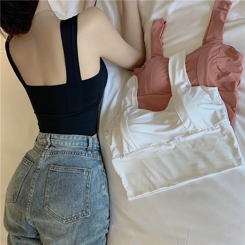 Áo Croptop Nữ 💘 FreeShip 💘 Áo Tập Yoga Áo Bra Dễ Thương -A123