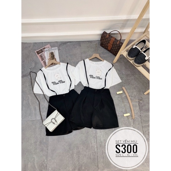 Set yếm Miumiu Bigsize
