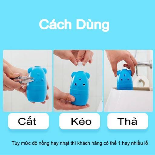 Lọ Thả Bồn Cầu Heo Xanh Diệt Khuẩn Tẩy Rửa Vệ Sinh