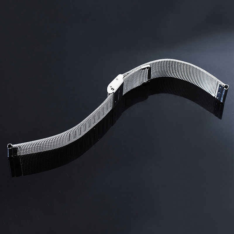 Quai thép lưới chốt gài cho đồng hồ thông minh 18mm/ 20mm/ 22mm