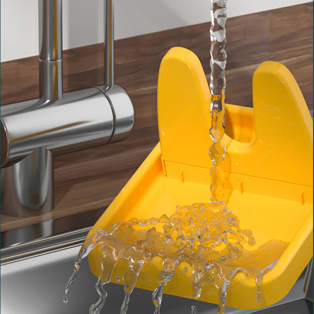 Giá Đỡ Nắp Nồi/Muỗng/Muỗng Để Bàn Bằng Nhựa Đa Năng Có Thể Gấp Gọn Cho Nhà Bếp