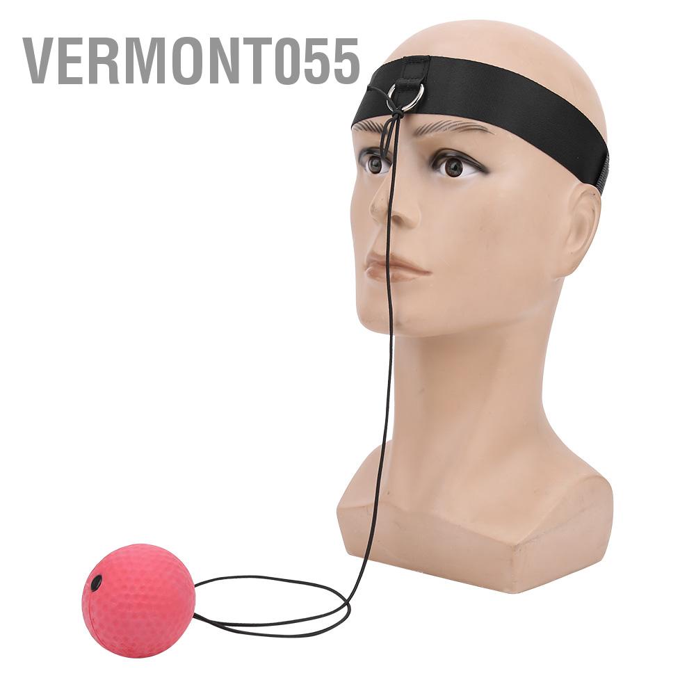Vermont055 Headband Boxing Fighting Reaction Training Phản ứng đấm bóng Giảm áp lực Nguồn cung cấp thể dục