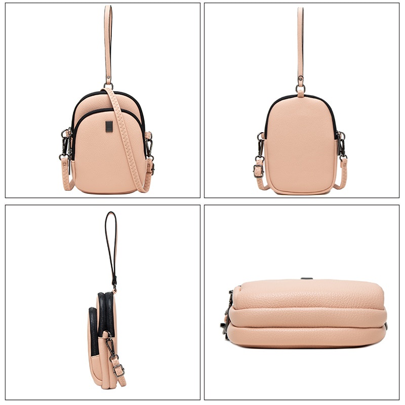 Túi đeo vai đựng điện thoại thiết kế nhỏ gọn dành cho nữ