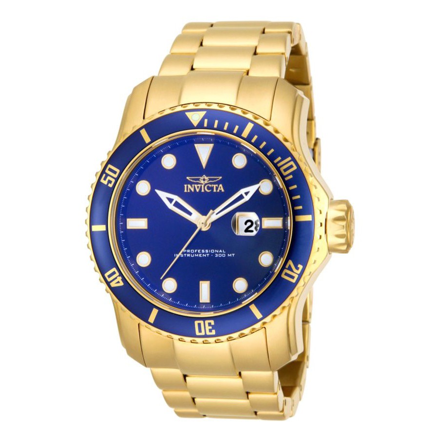 Đồng hồ nam dây thép không gỉ Invicta 15352 (Vàng)
