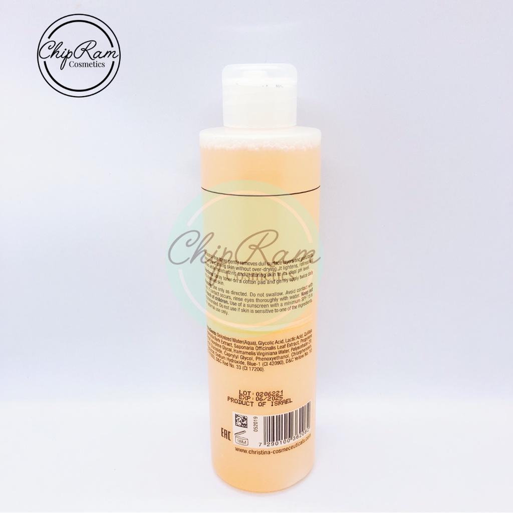 TONER LÀM SẠCH DỊU NHẸ BALANCING CHRISTINA 300ML