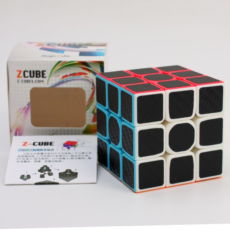 [Mã LIFE0503TOYS giảm 10% đơn 0Đ] Rubik 3x3 Zcube Carbon 3x3x3