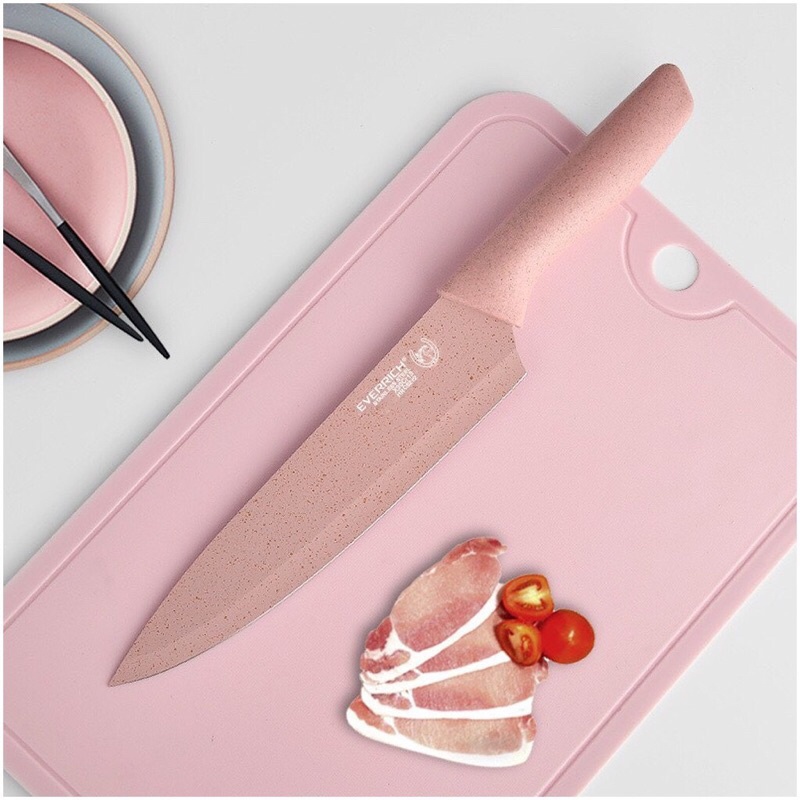 Bộ dao 6 món cao cấp có hộp đựng - Nhiều màu sắc - Chống gỉ thông thường - Bộ dao lúa mạch kháng khuẩn