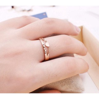 Nhẫn Ti Tan Ko Đen Cao Cấp TT 0753