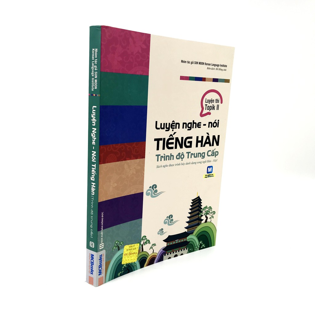 Sách - Luyện Nghe - Nói Tiếng Hàn Trung Cấp