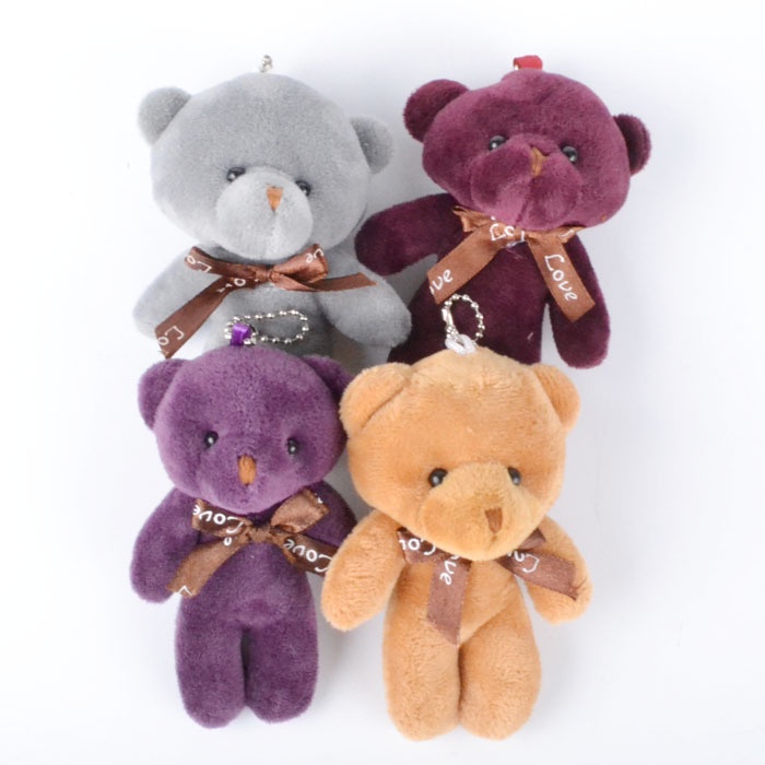 Gấu Bông Bằng Cotton PP Mềm Mại Treo Túi Xách