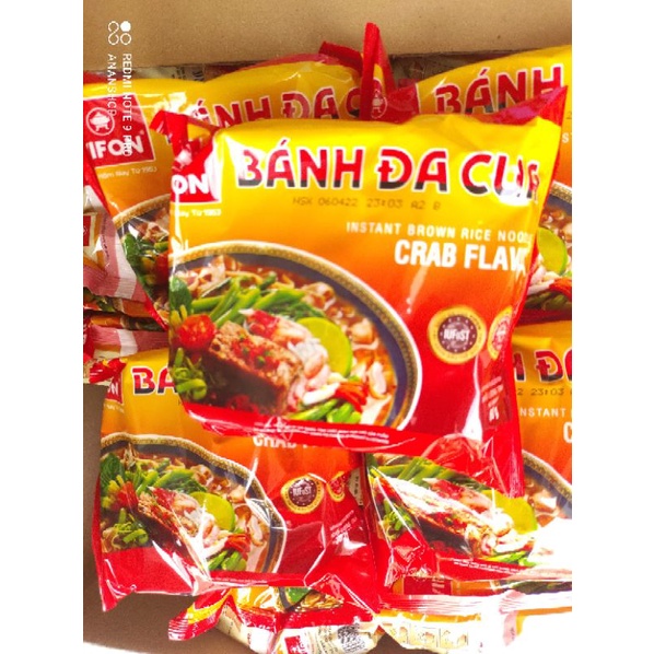 Bánh đa cua Vifon combo 5 gói x 60g