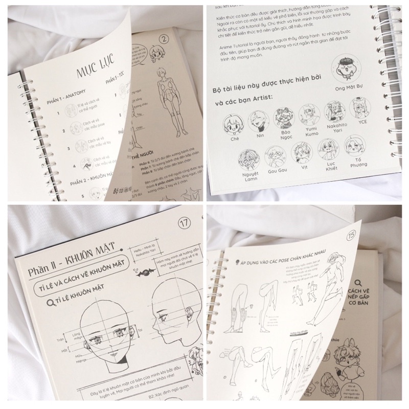 Sổ Phác Thảo Kèm Anime Tutorial Phiên Bản Premium Edition - Sổ Vẽ - Sketchbook - Ong Mặt Bự