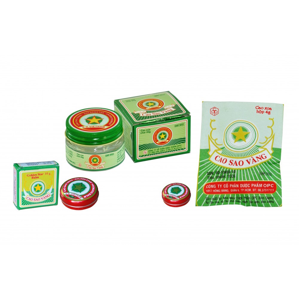 Cao xoa Cao sao vàng 10g