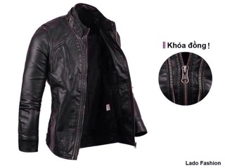 ÁO KHOÁC DA LÓT LÔNG CAO CẤP